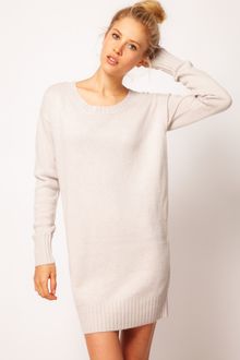 ASOS Collection Asos Woven Back Jumper Dress - Lyst