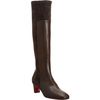 Christian Louboutin Troisronds Veau Velors Sandal in Red (ebony) - Lyst