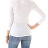 Daftbird Detailed Henley in White - Lyst