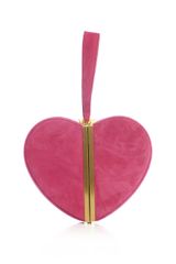 Diane Von Furstenberg Heart Box Clutch Bag