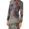 Preen Collared Jersey Dress in Multicolor - Lyst