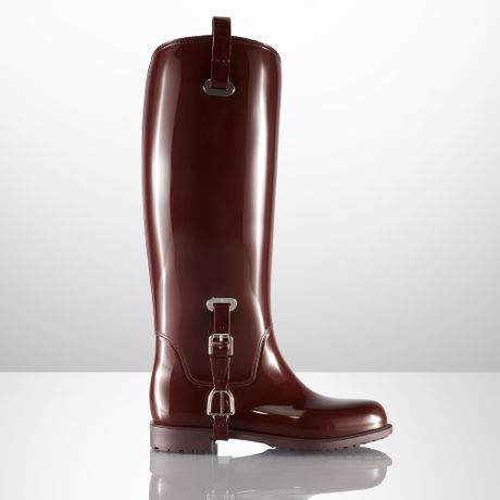 ralph lauren rubber boots