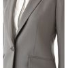 Theory Gabrielle Tailor Blazer in Silver - Lyst