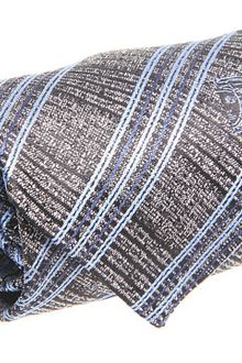Versace Electric Stripe Zigzag Tie - Lyst
