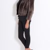 3.1 Phillip Lim Motorcycle Shearling Jacket in Brown - Lyst