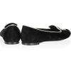 Alexander Mcqueen Sequin SkullEmbellished Suede Loafers in Black - Lyst