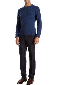 Barneys New York Saddle Shoulder Sweater - Lyst