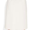 Esteban Cortazar CapeBack WoolBlend and Duchess Satin Jacket in White (ivory) - Lyst