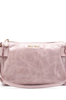 Miu Miu Bow Leather Bag - Lyst