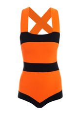 Roksanda Ilincic Zadia Bicolour Swimsuit