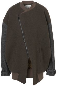 Topshop Army Bomber Jacket By Unique - Lyst