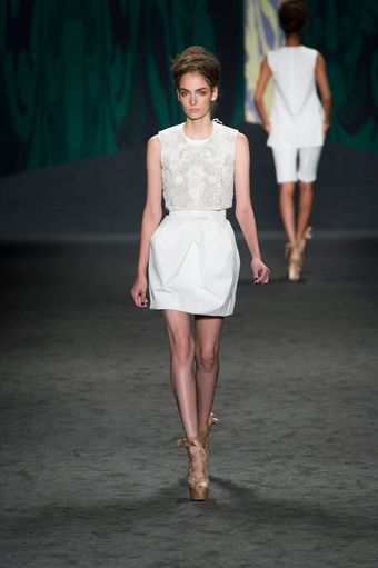Vera Wang Spring 2013 Runway Look 6 - Lyst