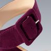 Zara Basic Vamp and Heel in Red (bordeaux) - Lyst