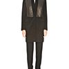 Alexander Wang Slotted Coat Dress in Black - Lyst