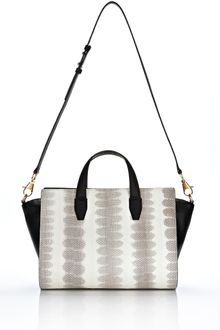 Alexander Wang Pelican Satchel in Ion Laminated Snake with Gold - Lyst