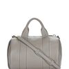 Alexander Wang Rocco in Oyster Soft Pebble Leather with Pale Gold in Gray (oyster) - Lyst
