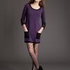 Alice By Temperley Mini Caberet Dress in Purple (berry/black) - Lyst