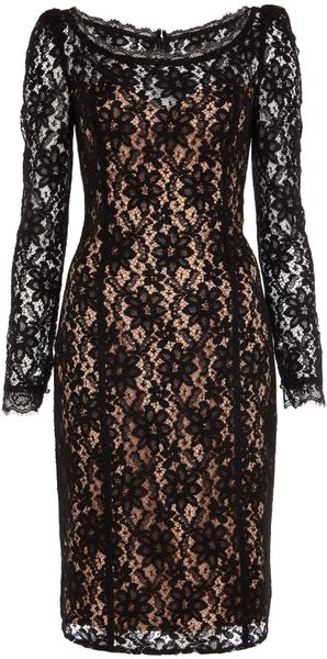 Alice By Temperley Kitty Pencil Dress in Black - Lyst