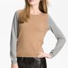 Boss Black Colorblock Cashmere Sweater in Gray (fresh biscuit fantasy) - Lyst
