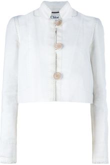 Chloé Cropped Jacket - Lyst