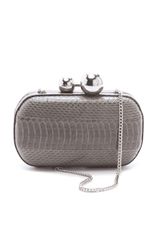 Diane Von Furstenberg Sphere Water Snake Minaudiere