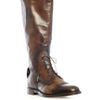 Gucci Brogue Riding Boots in Brown for Men - Lyst