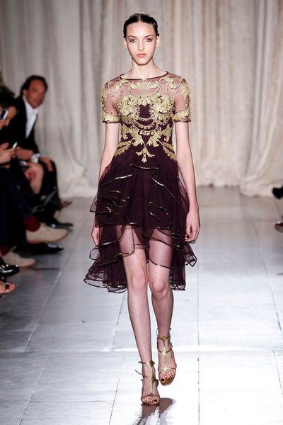 Marchesa Spring 2013 Runway Look 18 in  - Lyst