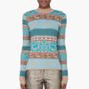 Matthew Williamson Teal Knitted Wool Sweater in Blue (teal) - Lyst