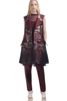 Prabal Gurung  Crimson Sleeveless Coat - Lyst