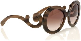 Prada Ladies Pr27ns Violetpink Sunglasses - Lyst