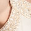 Temperley London Long Deco Beaded Dress in White (ivory) - Lyst