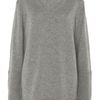 Temperley London V Neck Jumper in Gray (light grey) - Lyst