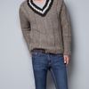 Zara Chunky Sweater in Beige for Men (mink) - Lyst