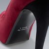 Zara Combined High Heel Court Shoe in Red - Lyst