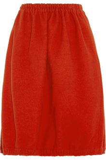 Chloé Stretch Wool Felt Bubble Skirt - Lyst