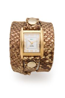 La Mer Collections Simple Wrap Watch - Lyst