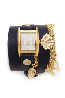 La Mer Collections Peace Charm Wrap Watch - Lyst