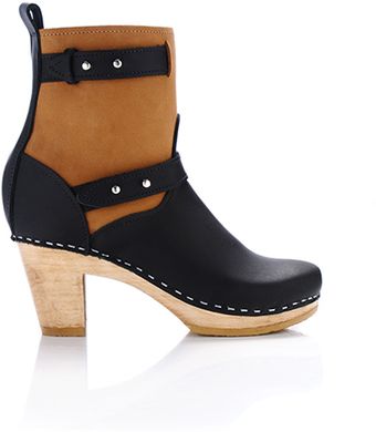 Loeffler Randall Clog Biker Boot - Lyst