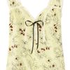 Marni Printed Silk Camisole in Yellow (lemon) - Lyst