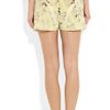 Marni Printed Silk Shorts in Yellow (lemon) - Lyst