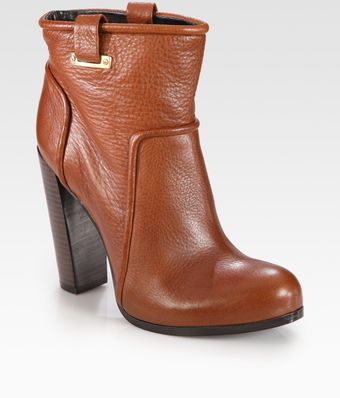 Rachel Zoe Charlie Leather Platform Ankle Boots - Lyst