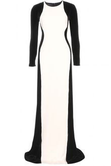 Stella McCartney Velvet Trimmed Gown - Lyst