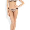 Stella Mccartney Jodie Rocking PythonPrint Stretch Silk Balconette Bra in Gray (multicolored) - Lyst