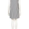 Topshop Striped Cotton Dress By Jw Anderson For Topshop in Black - Lyst