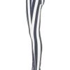 Topshop Stripe Print Jeans  in White (navy blue) - Lyst