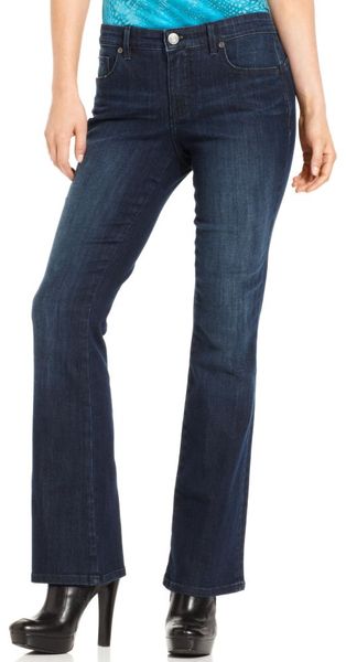 Calvin Klein Jeans Curvyfit Bootcutleg Jeans Medium Wash - Lyst