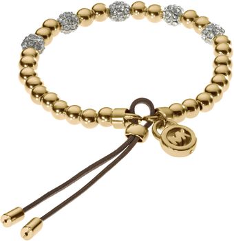 Michael Kors Bead Stretch Bracelet - Lyst