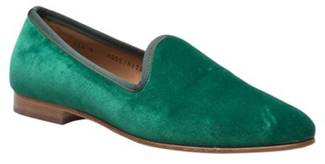 Del Toro Shoes Exclusive Slipper in Green - Lyst