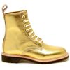 Dr. Martens Metallic Nappa Leather Boot in Gold - Lyst