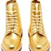 Dr. Martens Metallic Nappa Leather Boot in Gold - Lyst